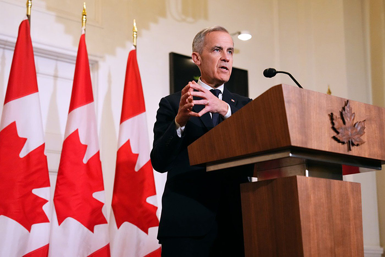 «Il y a une limite» à la riposte canadienne, note Mark Carney