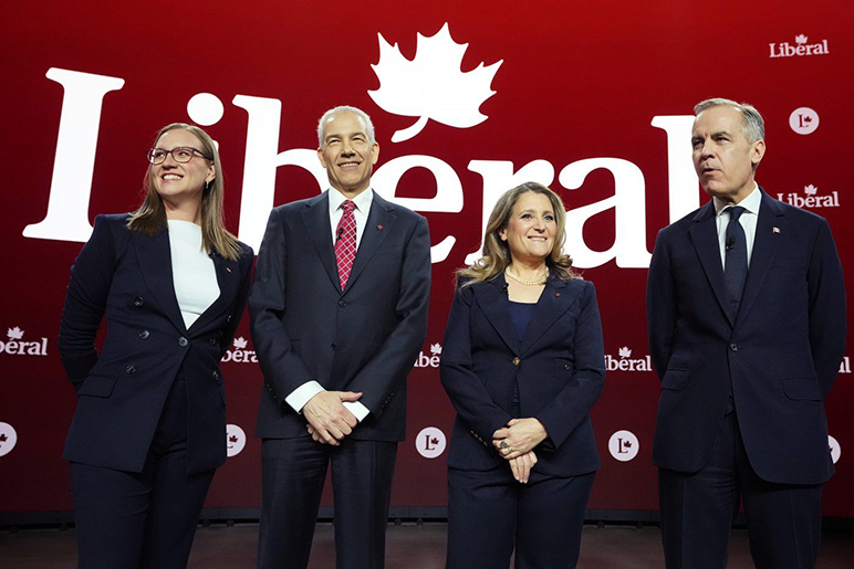 Les membres du Parti libéral du Canada choisissent dimanche leur nouveau chef